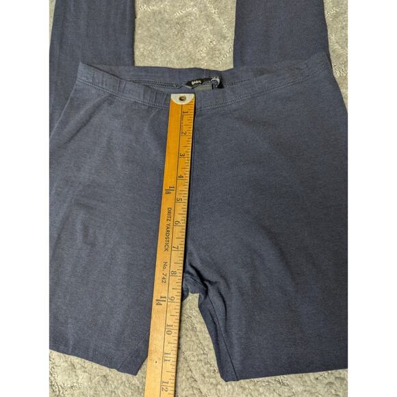 H&M Basic Leggings Womens Juniors Size Small Navy Blue Stretch Easy Care Comfy - Picture 3 of 6